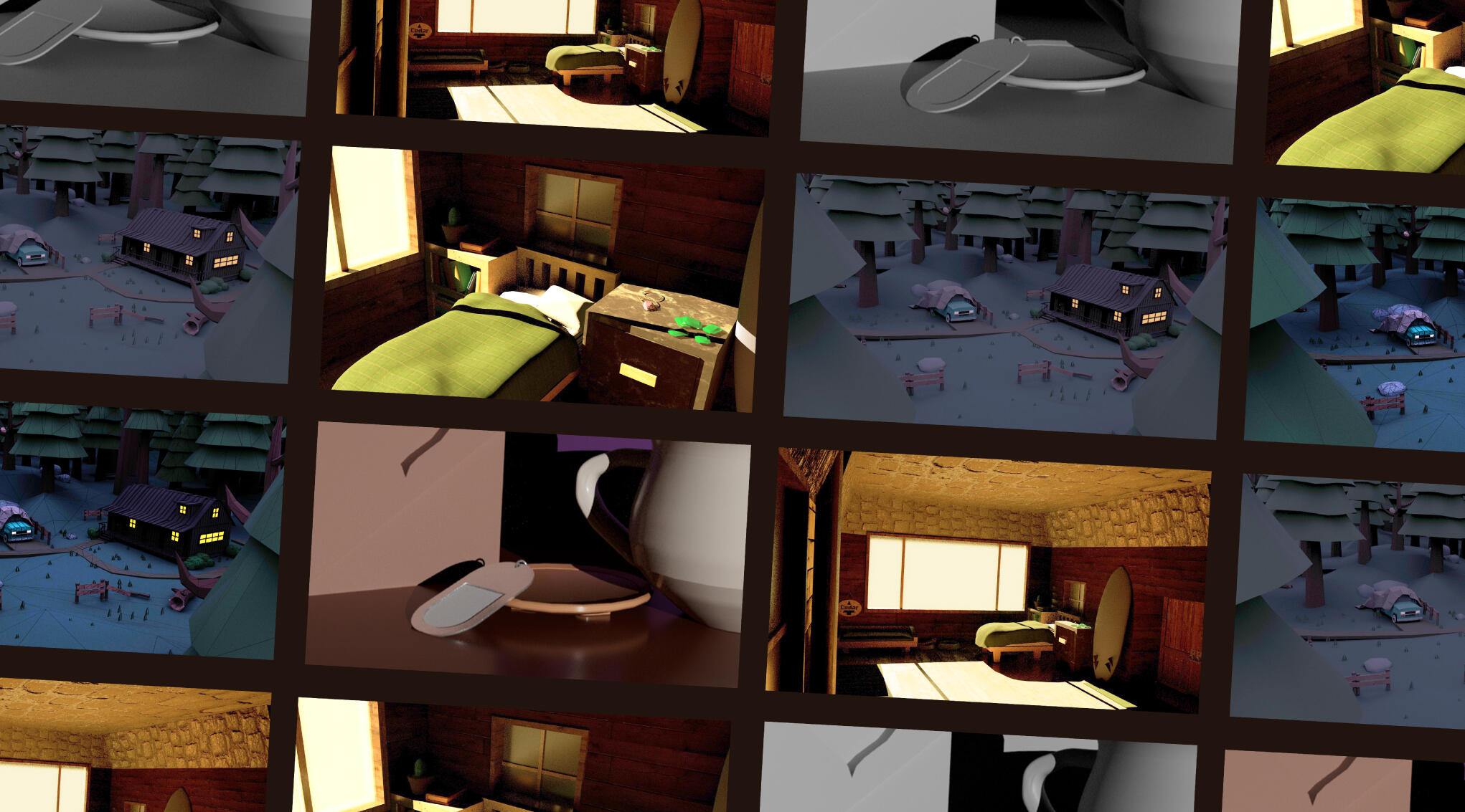 THREE-D my explorations in 3D Design