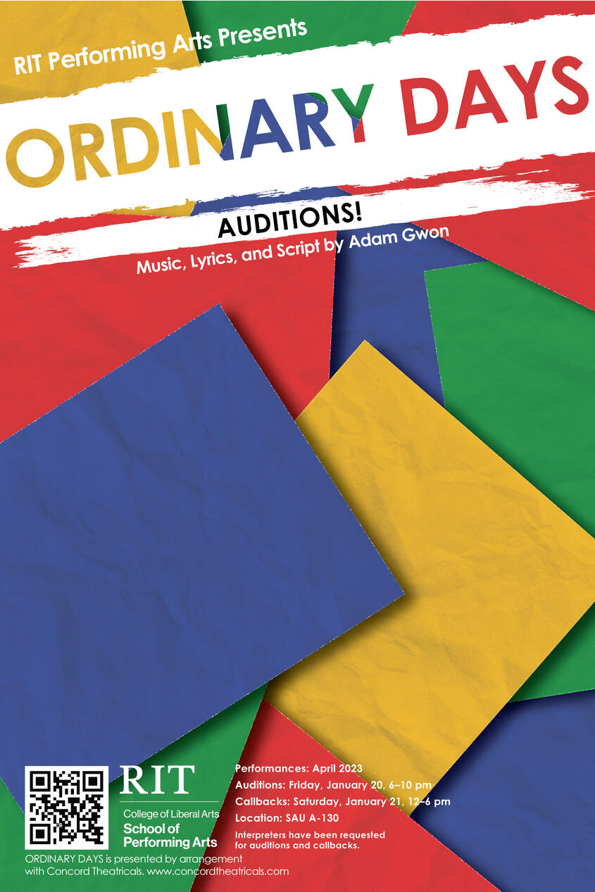 ordinary days musical