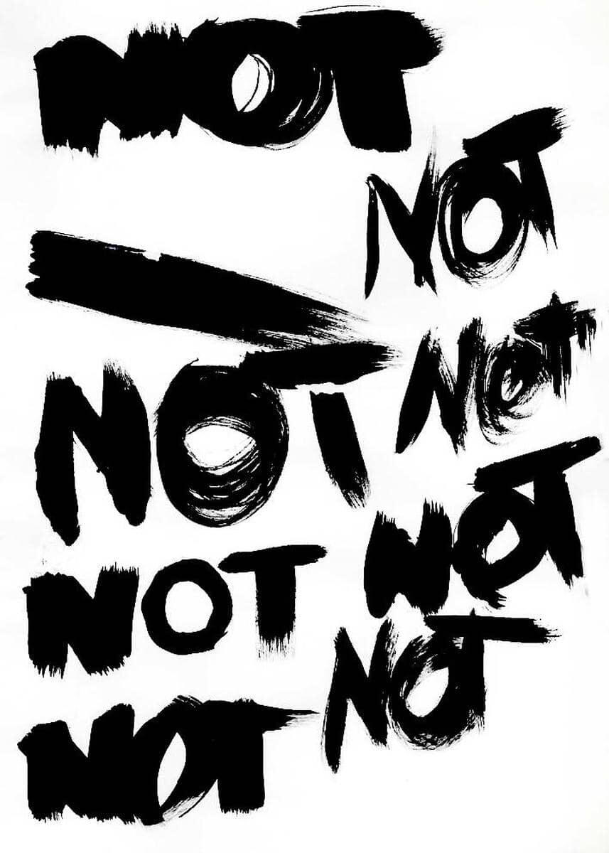 acrylic "not" tests