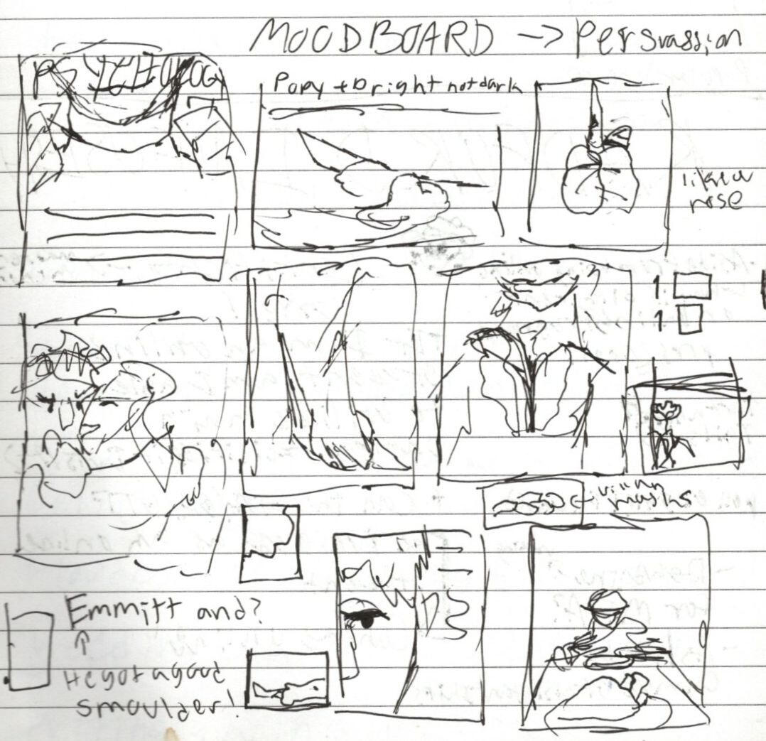 single page sketches