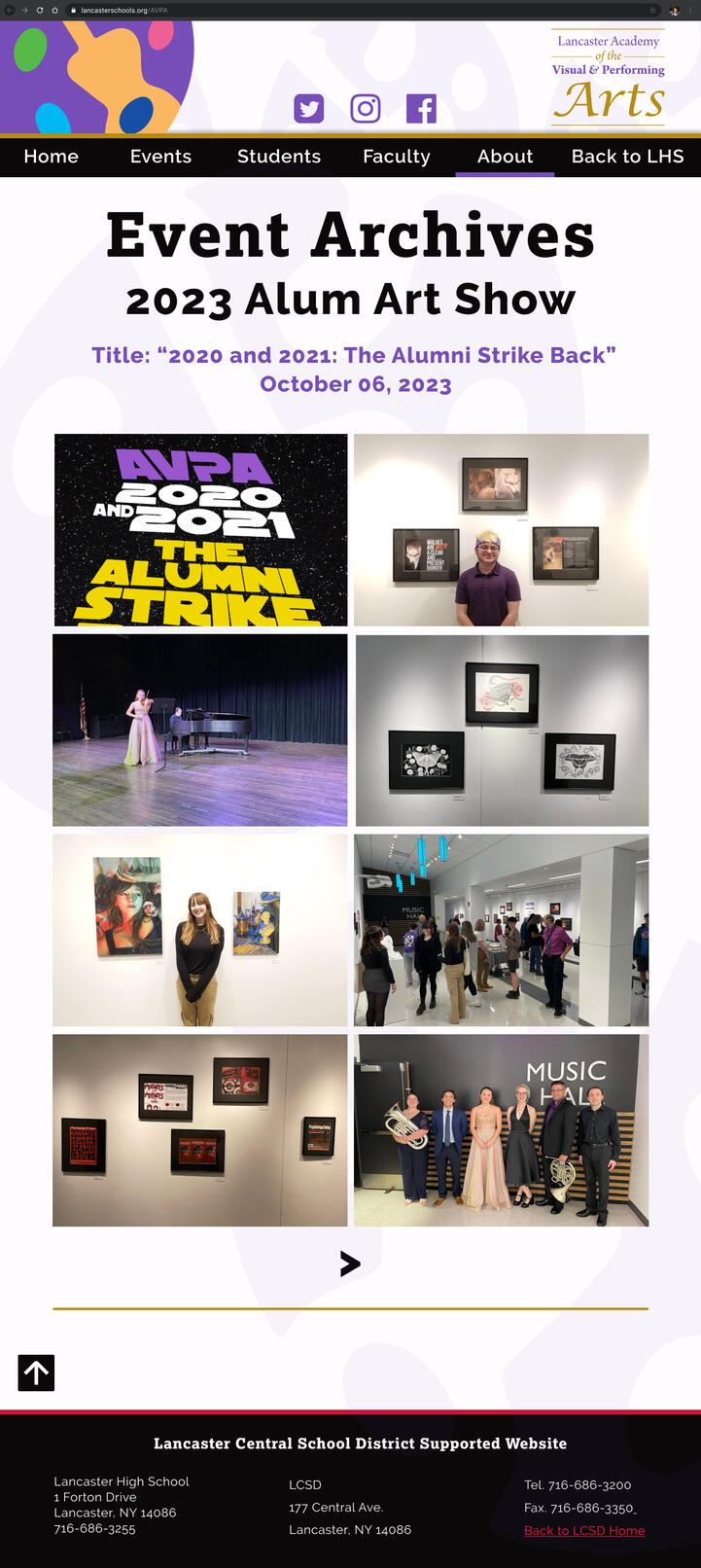 event archives
