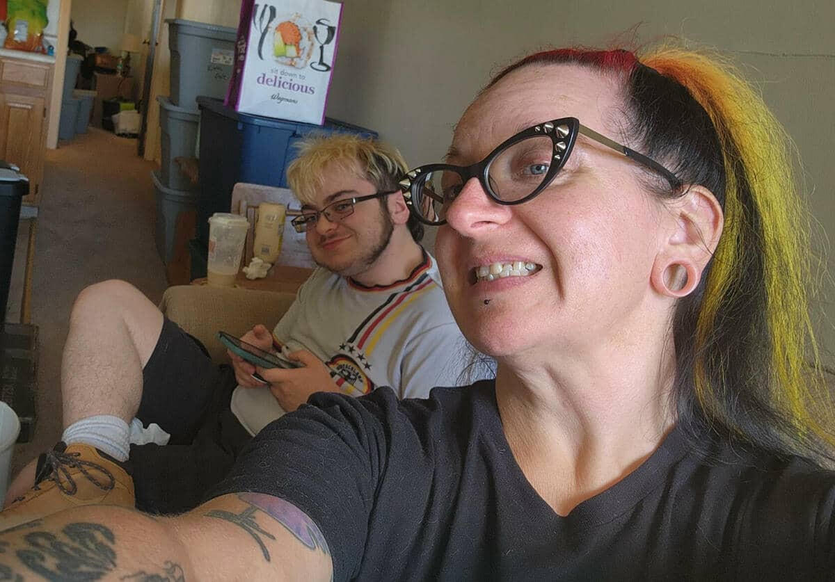 me and my mom!