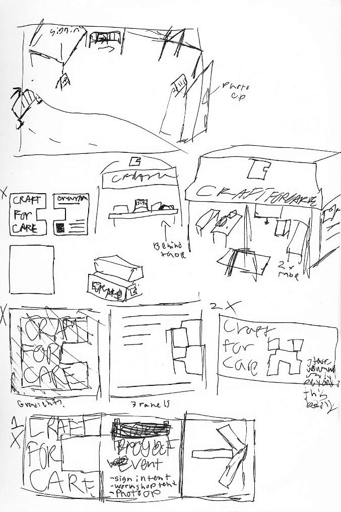 event Layout, business cards, banners