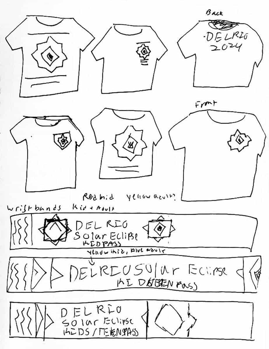 t-shirts & wristbands