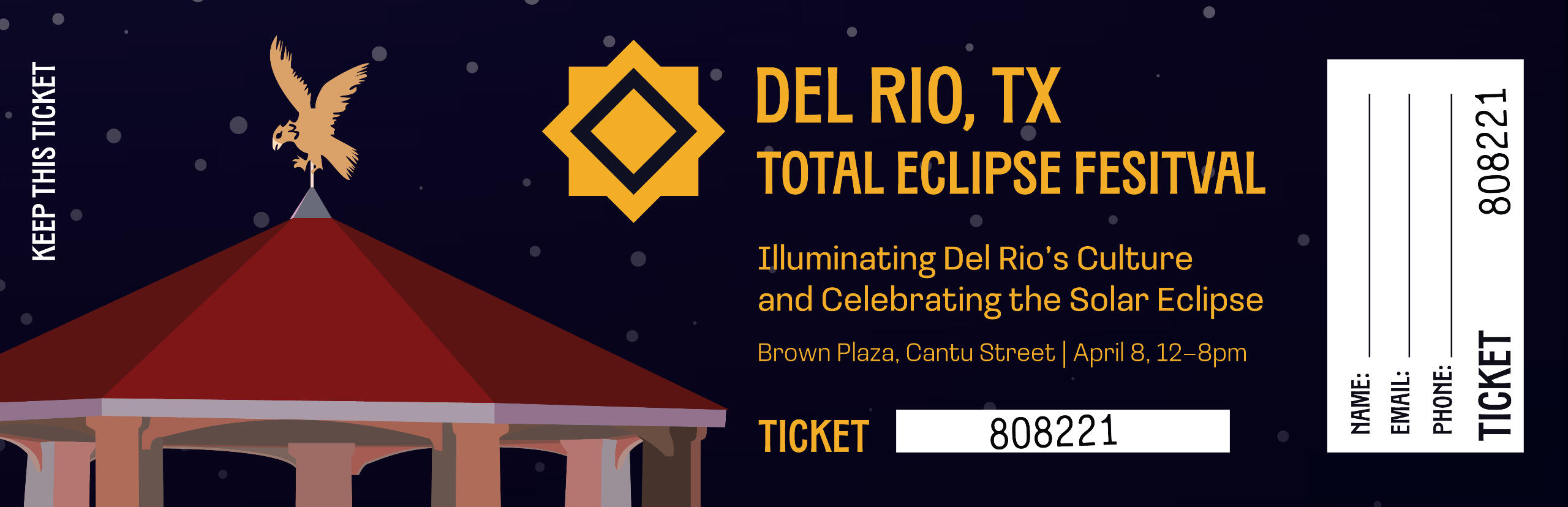 english event ticket