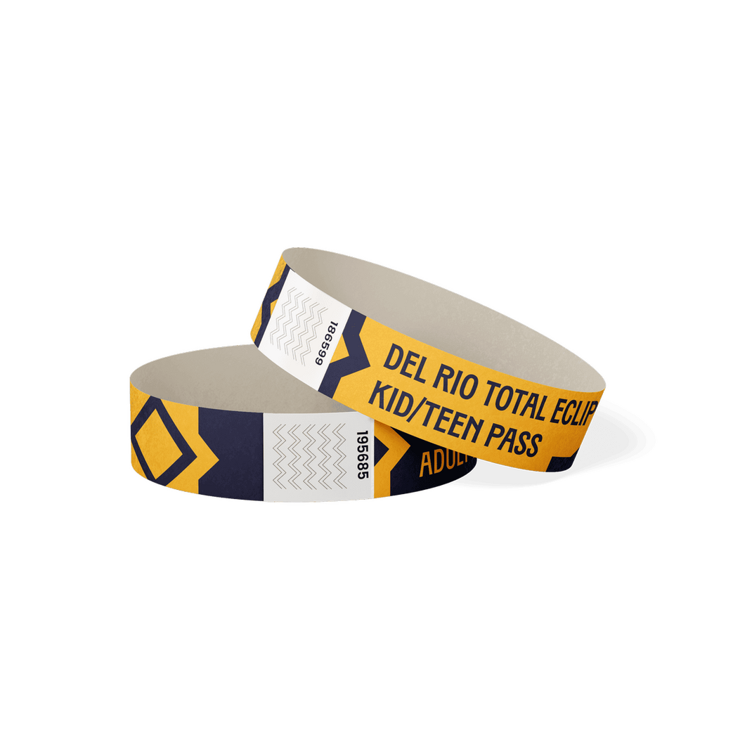 event adult/kid wristbands