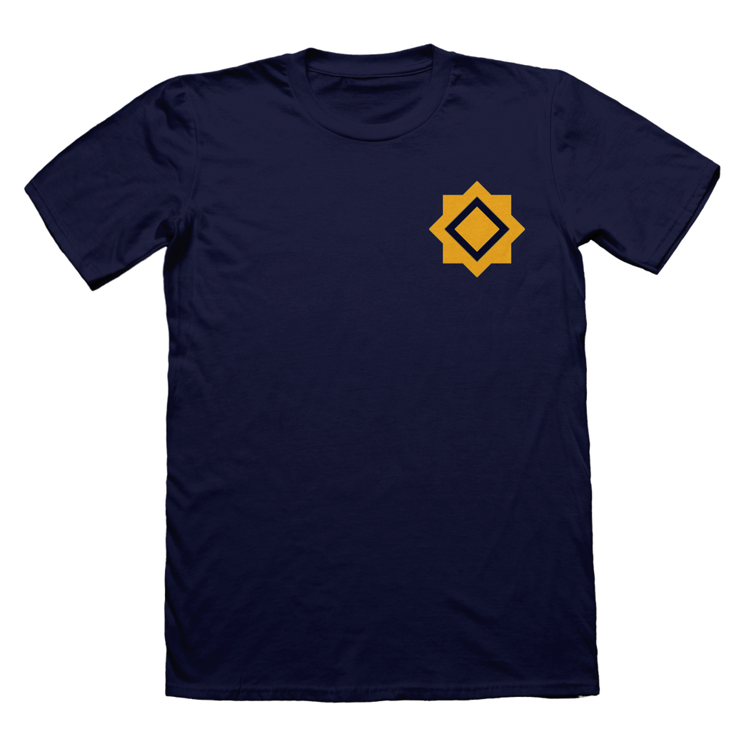 moon blue t-shirt front