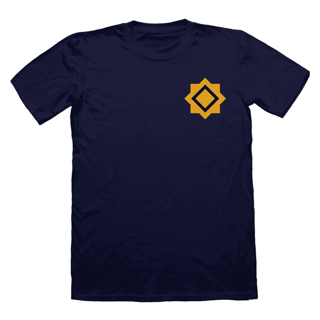 moon blue t-shirt front