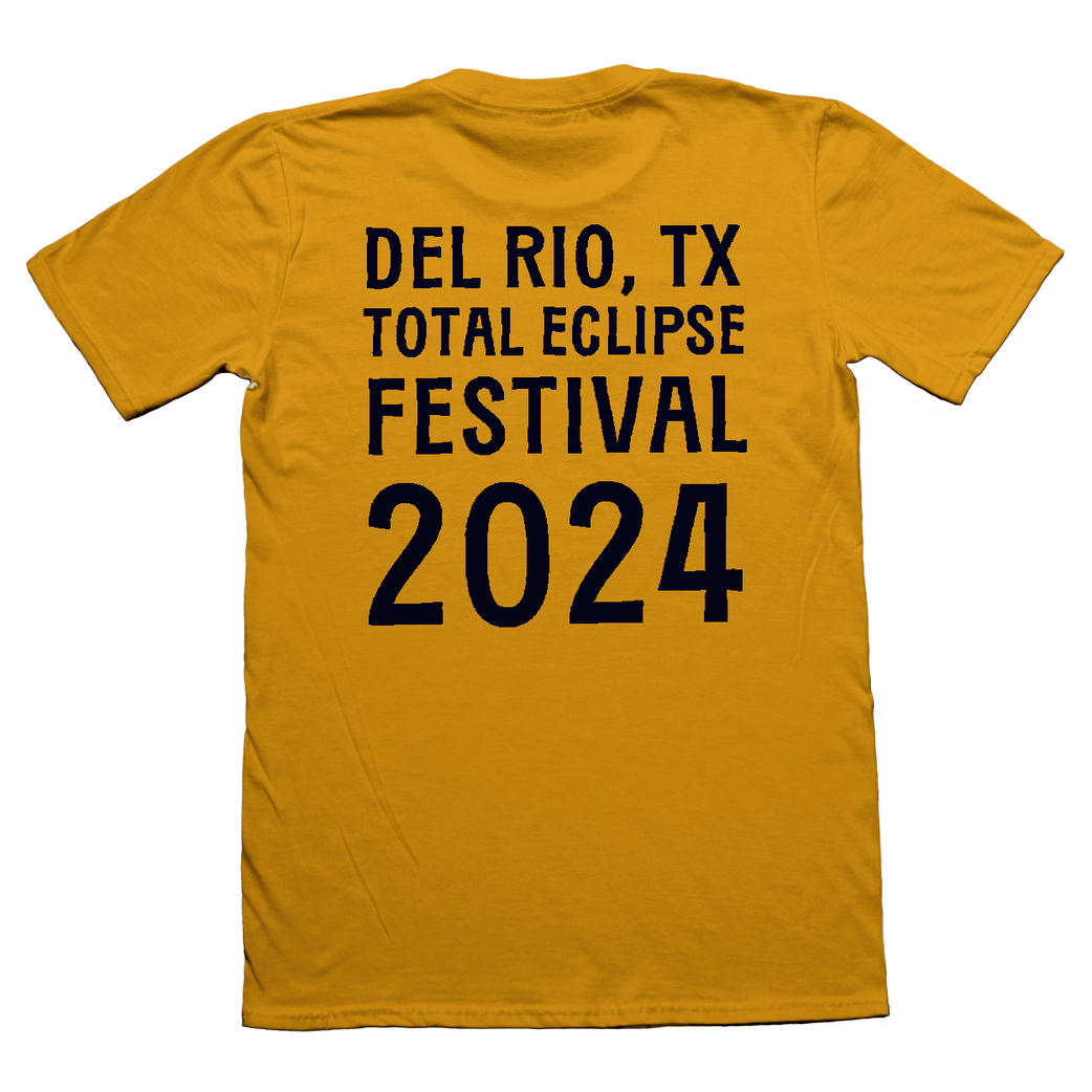 sol yellow t-shirt back